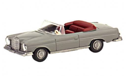 Modelauto Mercedes 280 Cabriolet SE (W111) grijs s&iuml;&iquest;&frac12;rie 800 1/87 Wiking PMS