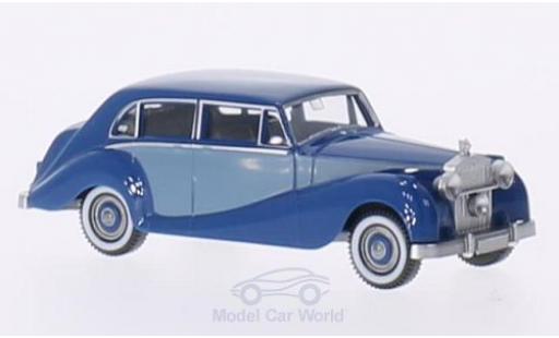 Modelauto Rolls Royce Silver Wraith Base blauw/mat-blauw 1/87 Wiking