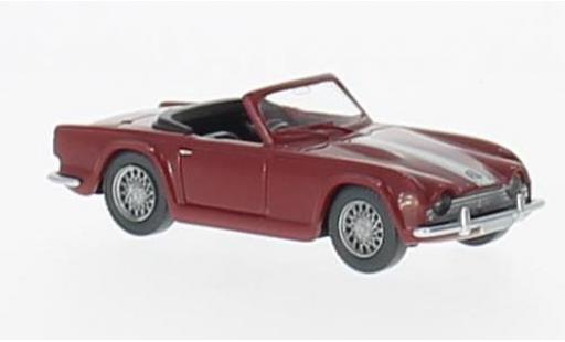 Modelauto Triumph TR4 Base rood 1/87 Wiking