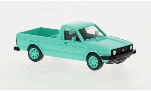 Modelauto Volkswagen Caddy MkI turquoise 1982 1/87 Wiking