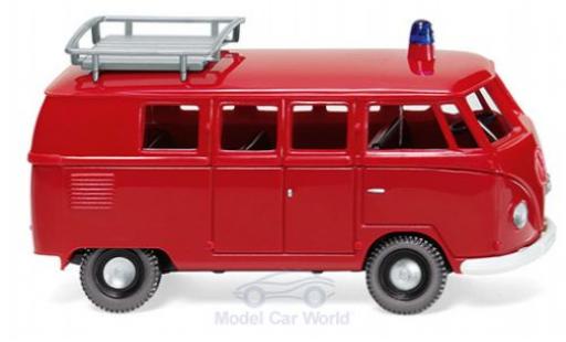 Modelauto Volkswagen T1 Base Bus Brandweer 1/87 Wiking
