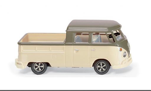 Modelauto Volkswagen T1 B Doppelkabine beige/beige 1963 1/87 Wiking