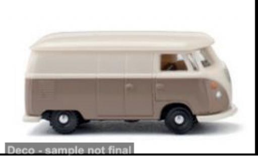 Modelauto Volkswagen T1 B Bestelwagen bruin/beige 1963 1/160 Wiking