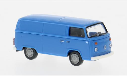 Modelauto Volkswagen T2 B Bestelwagen blauw 1972 1/87 Wiking