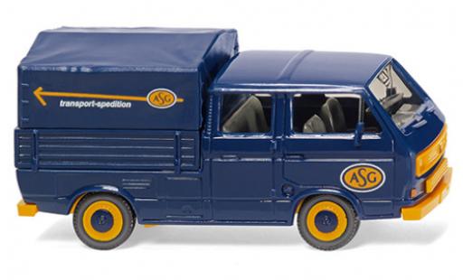 Modelauto Volkswagen T3 Base DoKa ASG (SE) 1/87 Wiking