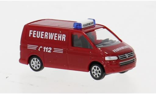 Modelauto Volkswagen T5 T5 GP Bestelwagen Brandweer 1/160 Wiking