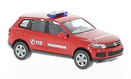 Modelauto Volkswagen Touareg Base brandweer 1/87 Wiking