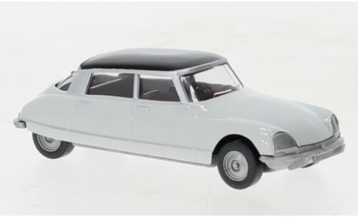 Modelauto Citroen DS Berline Pallas grijs /zwart 1956 1/87 Wiking