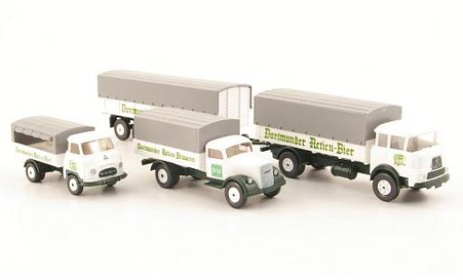 Modelauto Opel Blitz Base Set Hanomag courrier Krupp 806 Dortmunder Actien-Bi&Atilde;&uml;re 1/87 Wiking