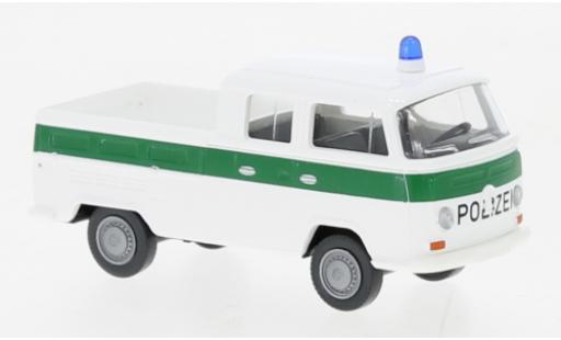 Modelauto Volkswagen T2 A cabine double Politie de service 1967 1/87 Wiking