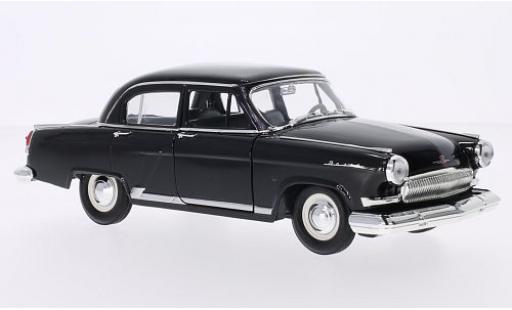 Modelauto Gaz M21 Base Wolga / GAZ zwart Lucky Die Cas 1/24 Lucky Die Cast